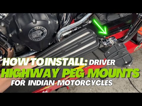 Ciro Driver Highway Peg Mounts For Indian
