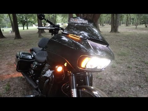 Ciro Lighted Vent Trim For Road Glide
