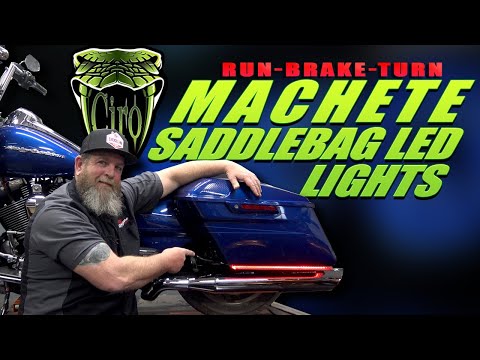 Ciro MACHETE™ Saddlebag LED Lights