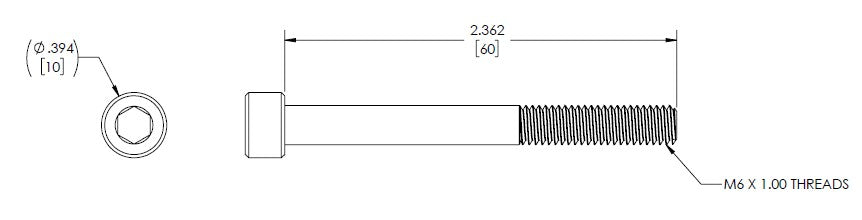 Ciro Perch Mount Extended Spacer And Bolt Kit