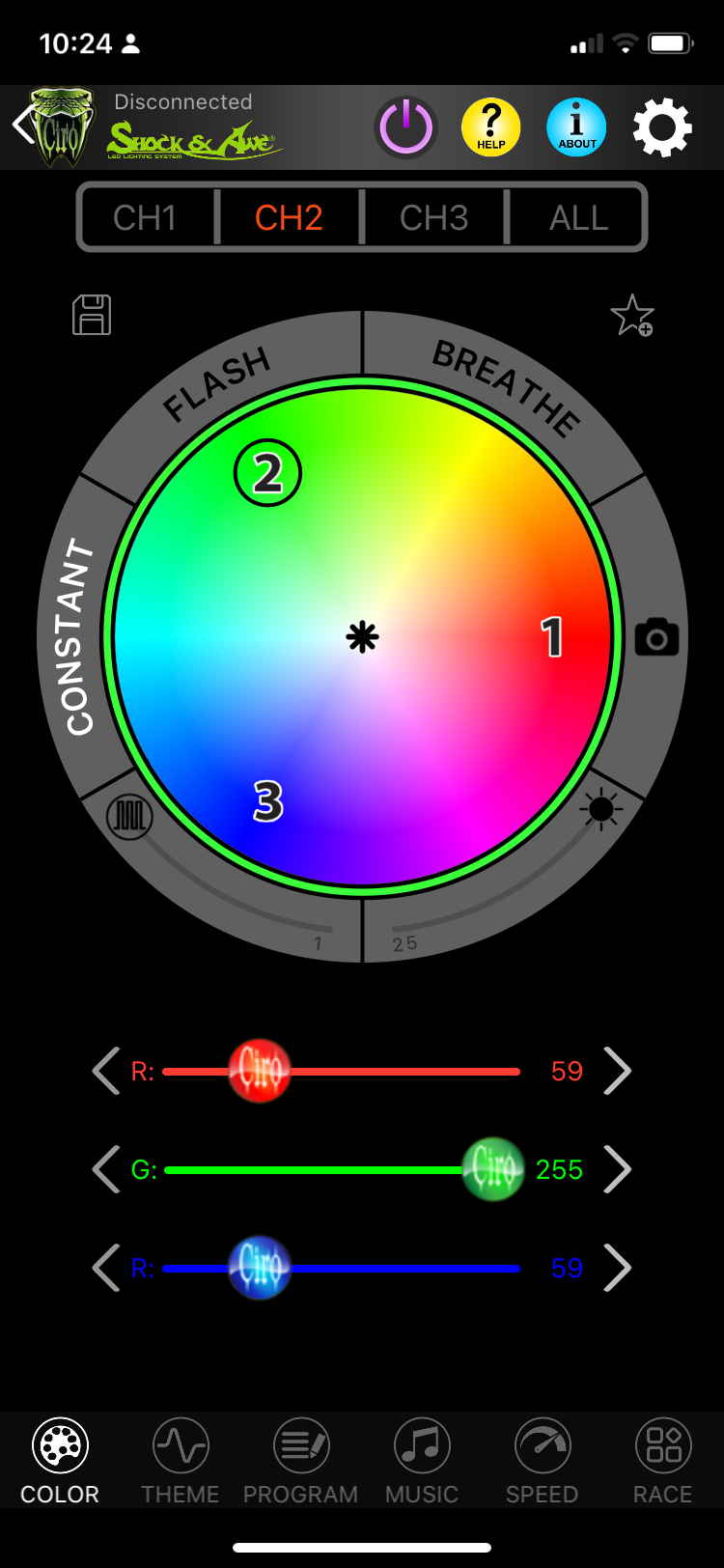 Ciro Shock & Awe® 3.0 / Bluetooth Controller Kit