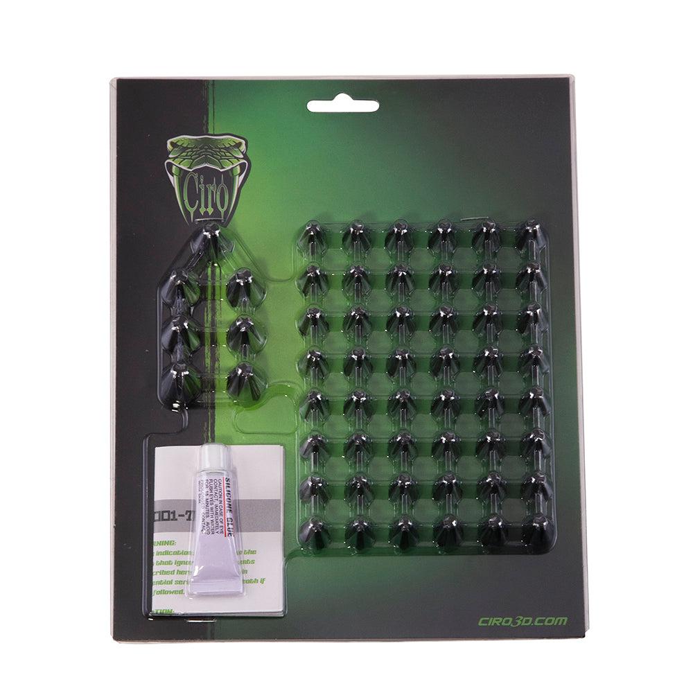 Ciro Spiked Twin Cam Engine Bolt Cover Kits