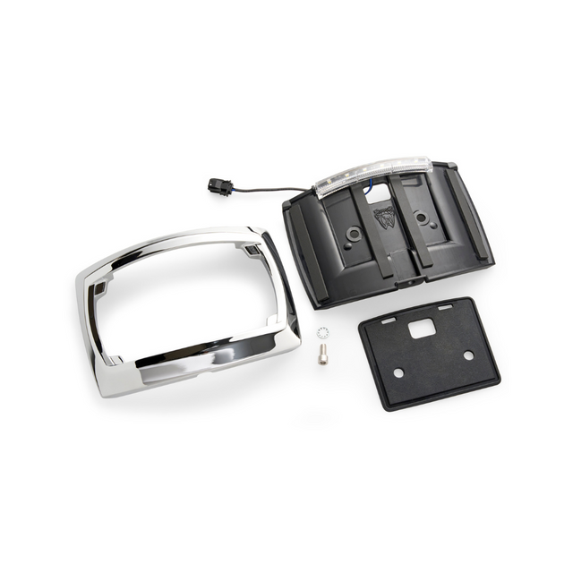 ciro Curved Frame with LED Plate Light for '23-up Touring