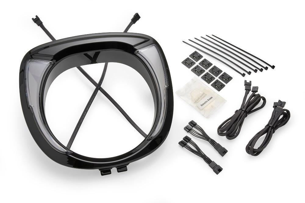 Ciro Fang® Headlight Bezel For Indian Chieftain Chrome