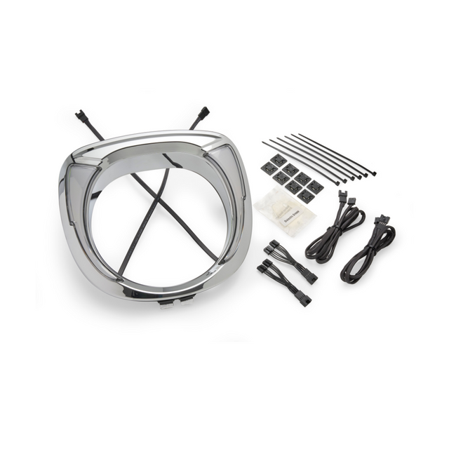 ciro Fang® Headlight Bezel for Indian Chieftain Chrome