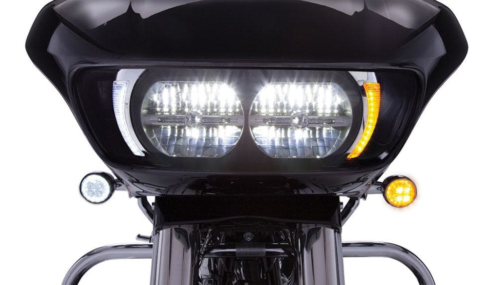 Ciro Fang® LED Headlight Bezel For '15-'23 Road Glide