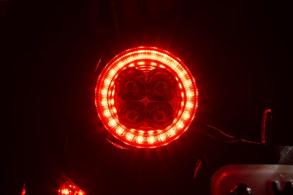 Ciro Fang® Rear Signal Light Inserts With Bezel (Dual Circuit)