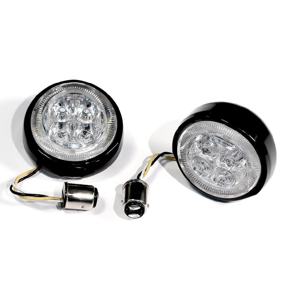 Ciro Fang® Rear Signal Light Inserts With Bezel (Dual Circuit)