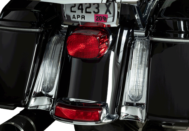 ciro Filler Panel Lights for Limited Ultra and Road King with all RED LEDs