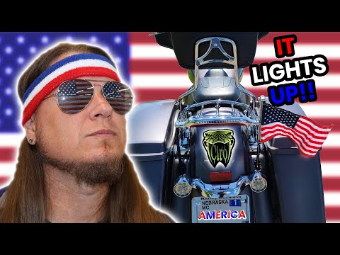 Ciro Flag Pole Mounting Kit For Street Glide Road Glide & Road King