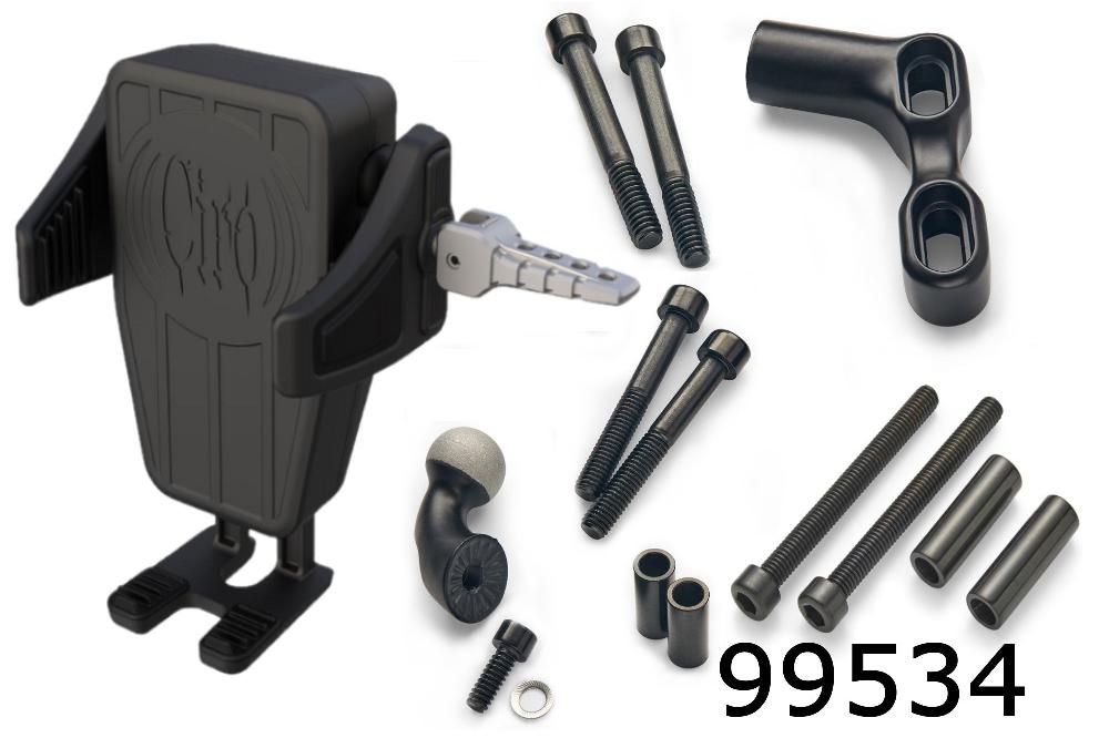 Ciro GEN 2 Cybercharger Phone Holder With Offset Perch Mount For Indian Pursuit