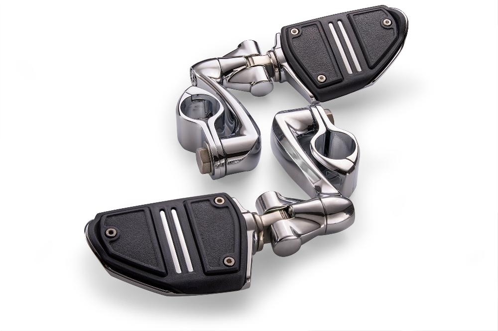 Ciro Hingeless Highway Peg Mount Kit With Extension Arms