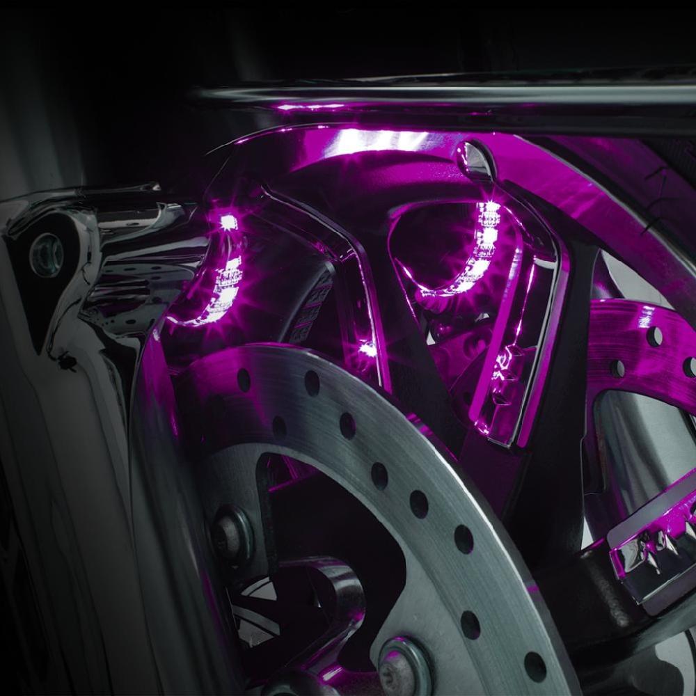 Ciro Shock & Awe® / Fork Mounted Illuminators For Harley-Davidson Touring