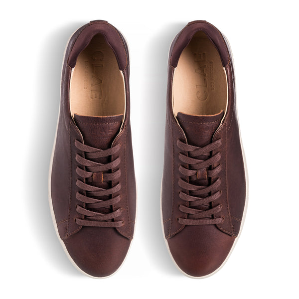 Clae BRADLEY ESSENTIALS Cocoa Leather