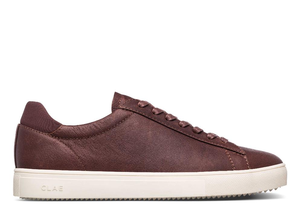 clae BRADLEY ESSENTIALS Cocoa Leather