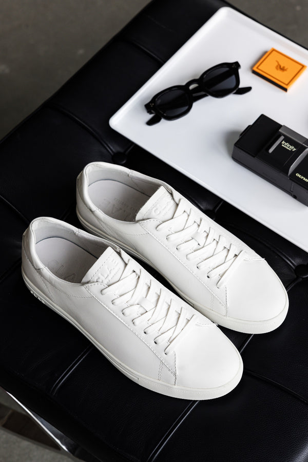 Clae BRADLEY ESSENTIALS Triple White Leather