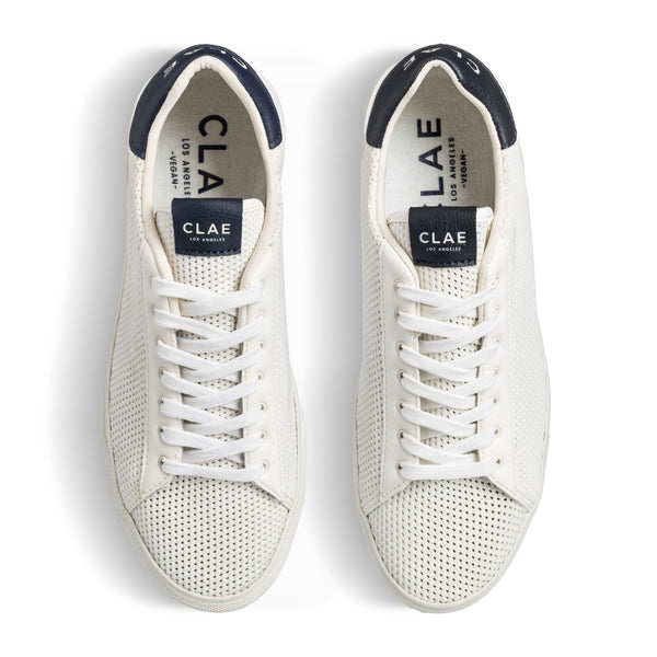 Clae BRADLEY KNIT White Navy Cactus