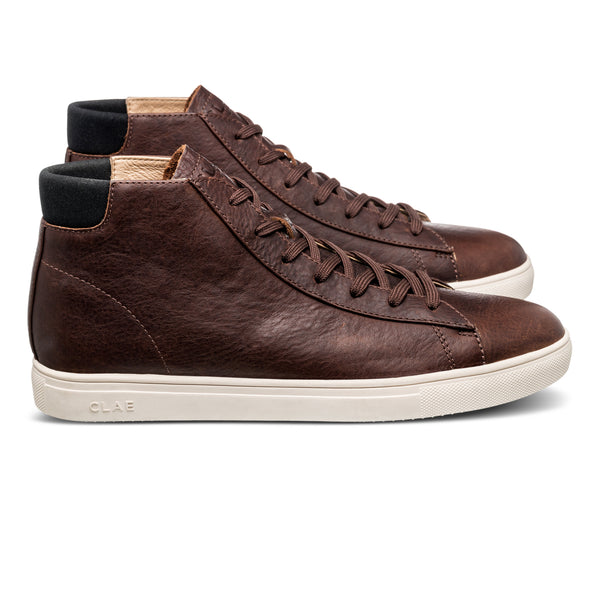 Clae BRADLEY MID Cocoa Leather