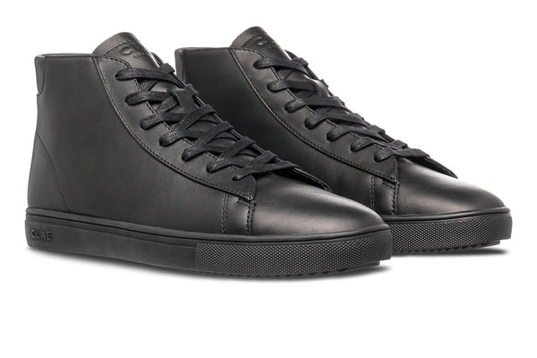 Clae BRADLEY MID Triple Black Leather