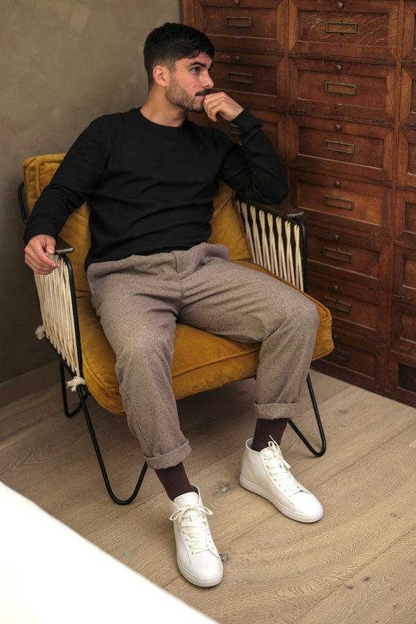 Clae BRADLEY MID Triple White Leather