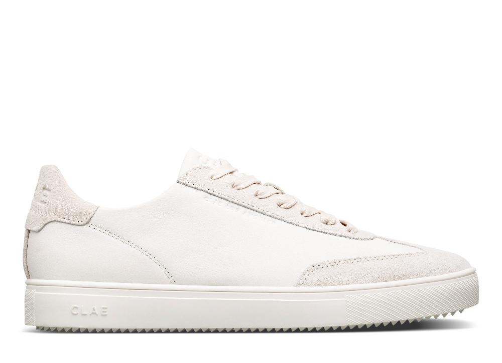 clae DEANE Triple Off-White Leather