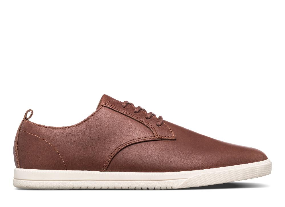 clae ELLINGTON Chestnut Oiled Leather