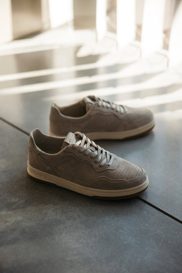 Clae HAYWOOD Feather Grey Suede