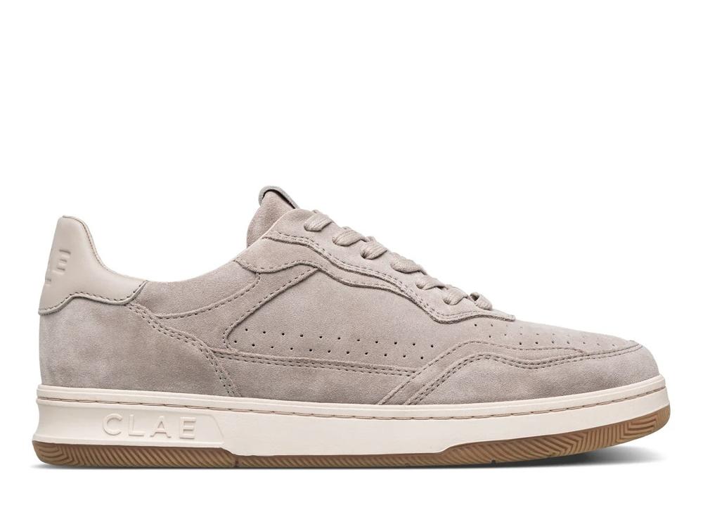 clae HAYWOOD Feather Grey Suede