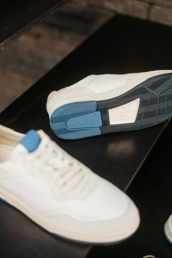 Clae HAYWOOD Off-White Pebble Blue