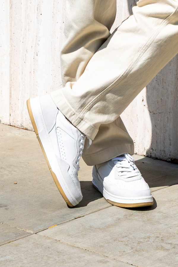 Clae HAYWOOD White Navy Light Natural Gum