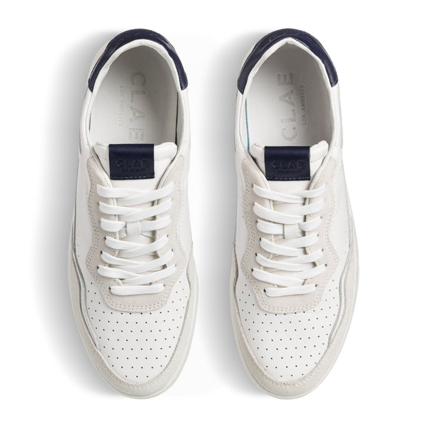 Clae HAYWOOD White Navy Light Natural Gum