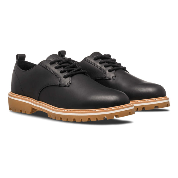 Clae LOGAN Antique Black Leather