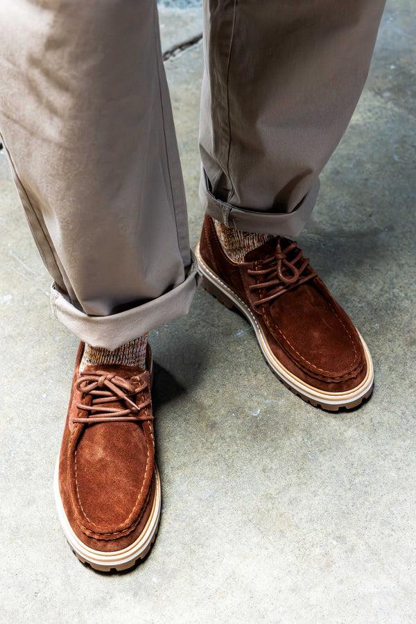 Clae MORRISON Brown Suede