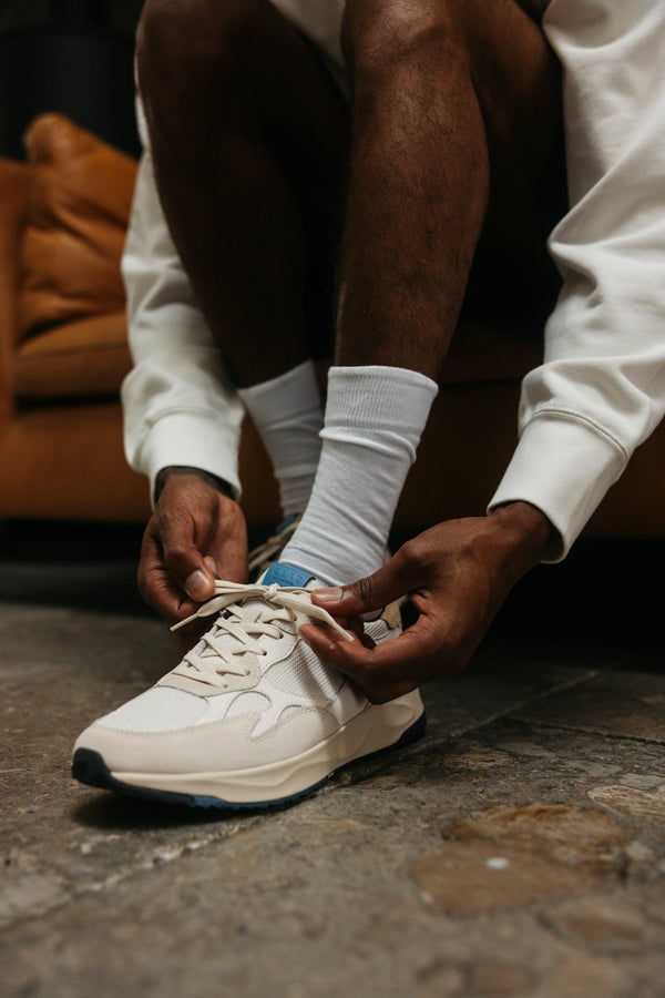 Clae ZUMA Off-White Pebble Blue