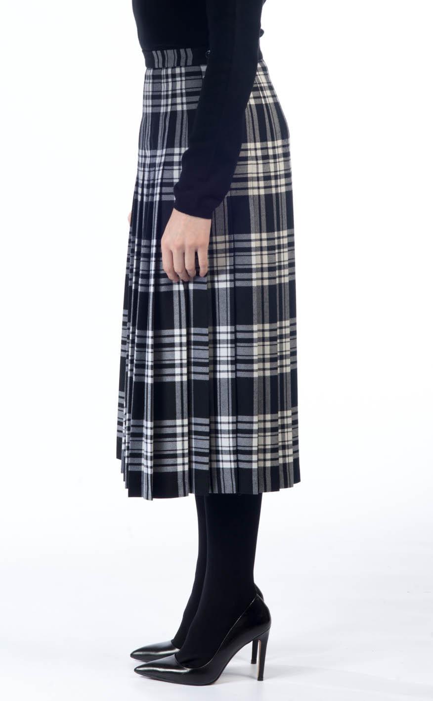 Clan All‑round Pleated Skirt Tartan
