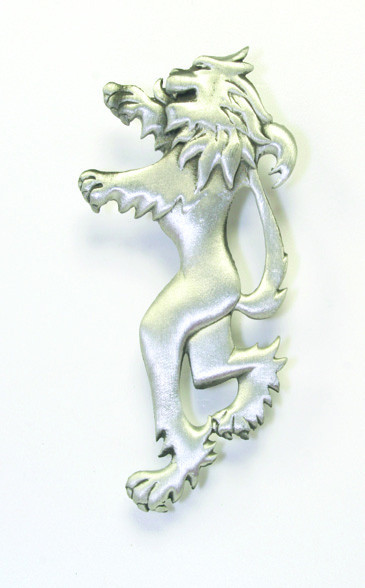 clan Antique Lion Rampant Kilt Pin