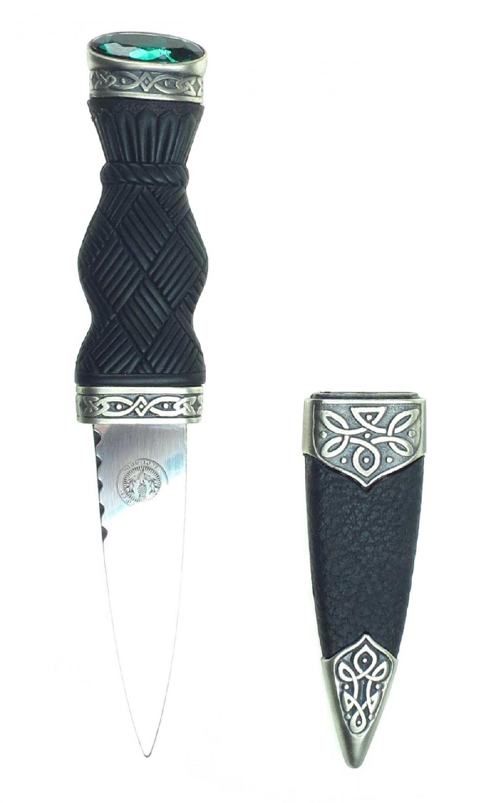 clan Antique Silver Wallace Sgian Dubh