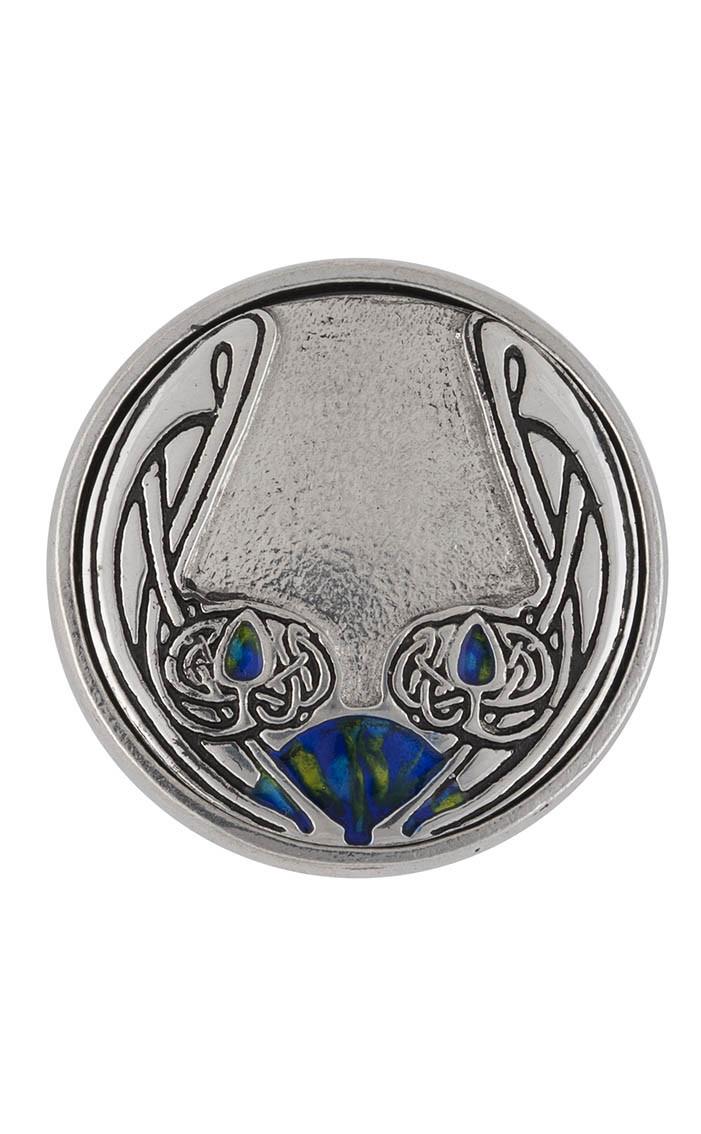 clan Archibald Knox Enamelled Purse Mirror