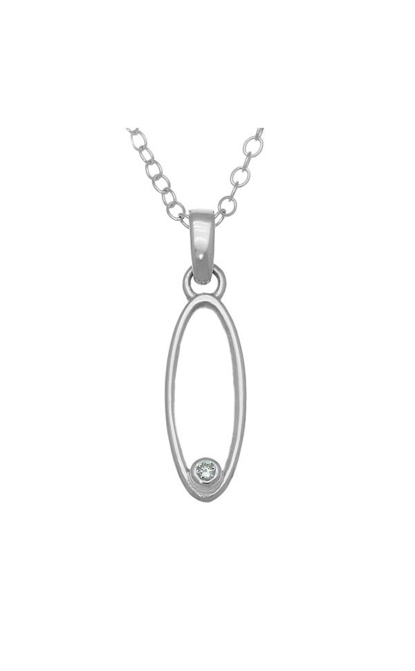 clan Birthstones Pendant ‑ April ‑ DP90