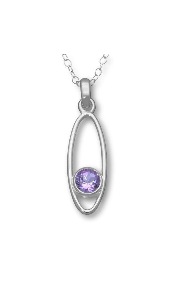 clan Birthstones Pendant ‑ February ‑ CP302