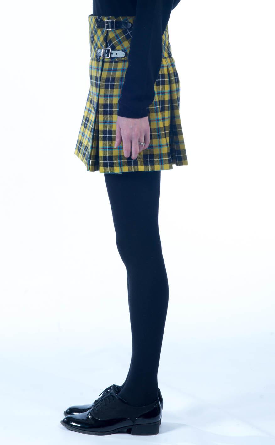 Clan Box Pleat Mini Kilt Tartan