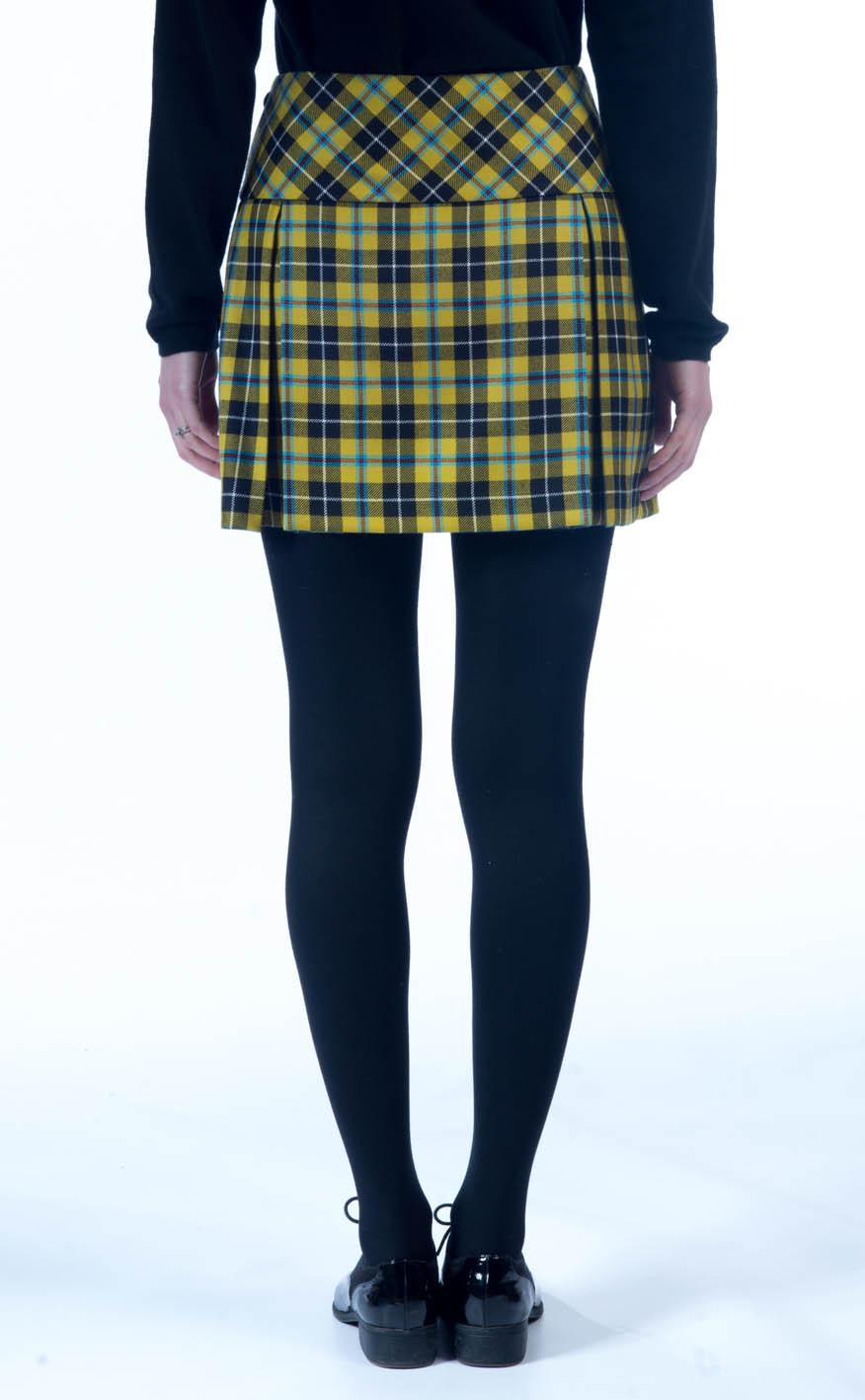 Clan Box Pleat Mini Kilt Tartan