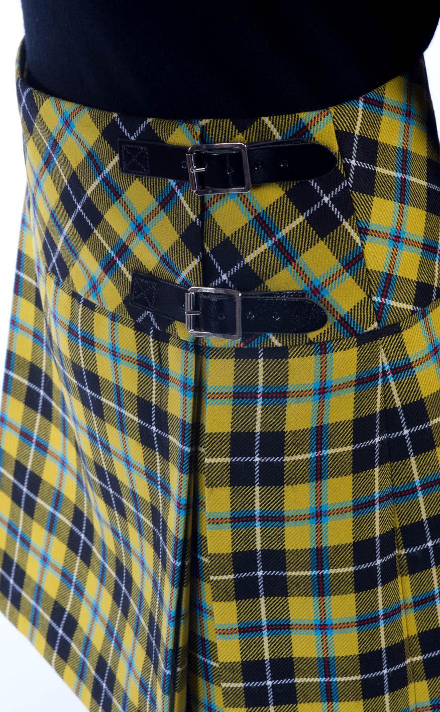 clan Box Pleat Mini Kilt tartan