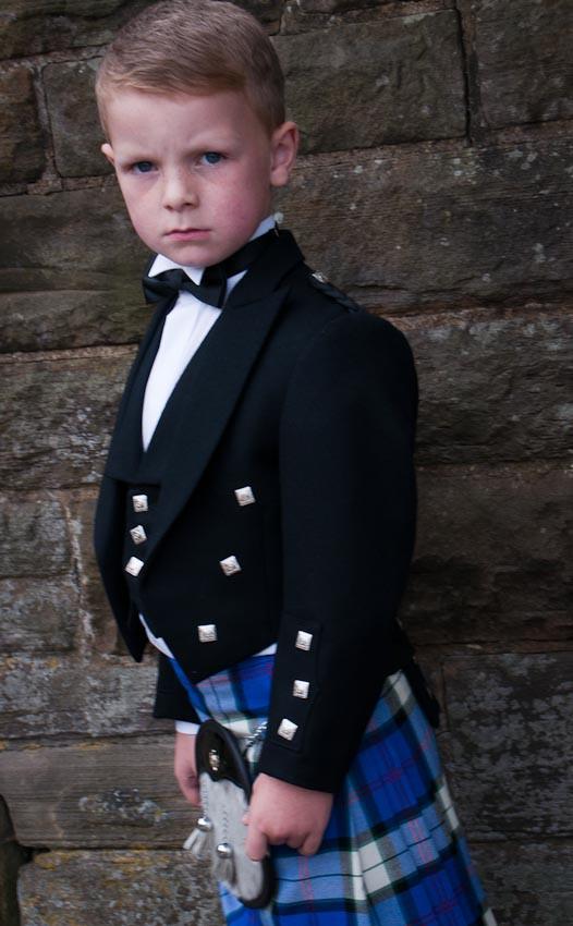 clan Boy's Prince Charlie Jacket/Vest