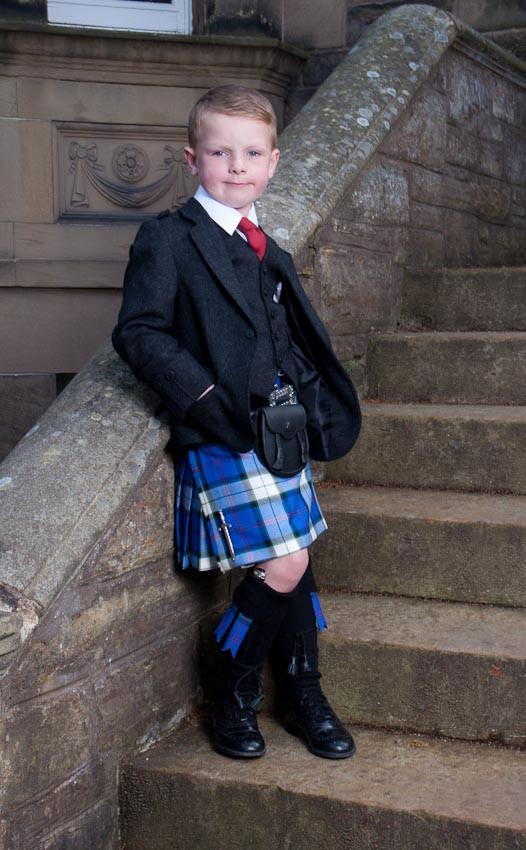 Clan Boy's Tweed Argyll Jacket