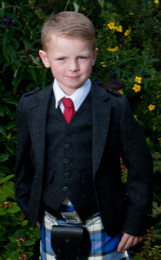 Clan Boy's Tweed Argyll Jacket