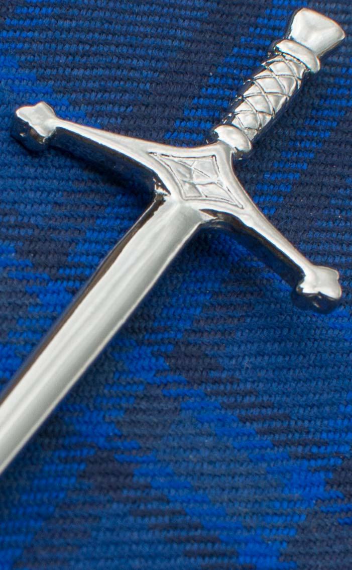clan Bruce Sword Kilt Pin