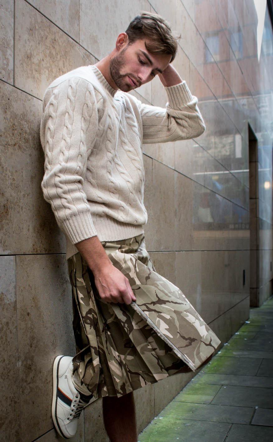 Clan Camouflage Casual Kilt