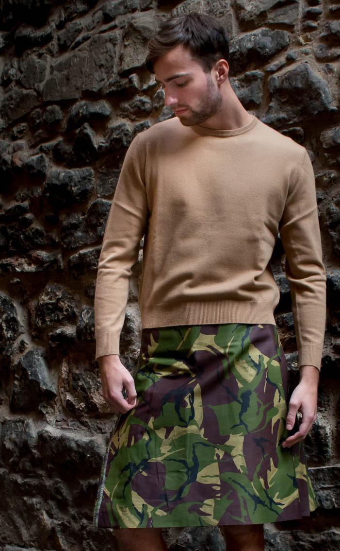 clan Camouflage Casual Kilt