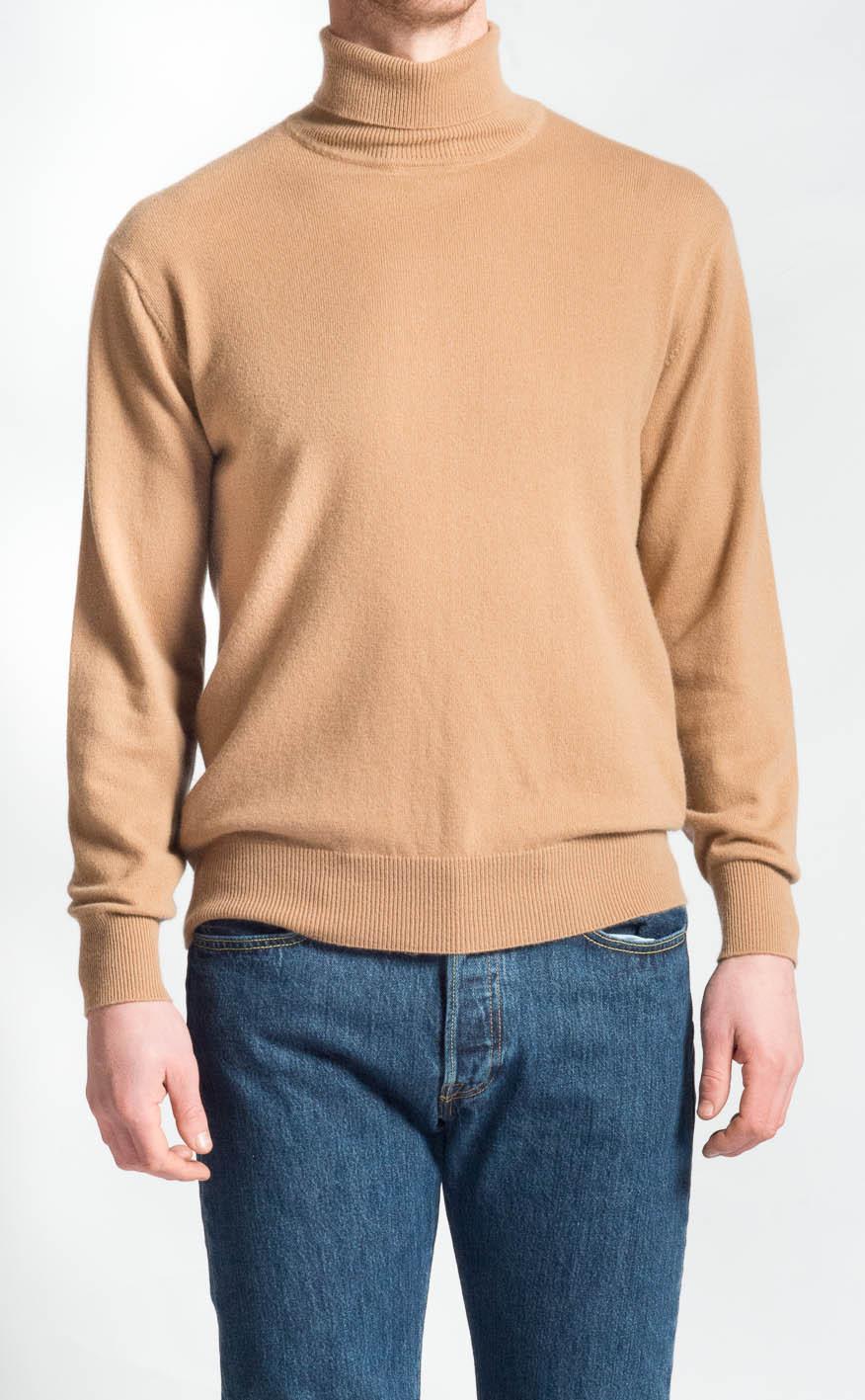 Clan Cashmere Roll Neck Sweater